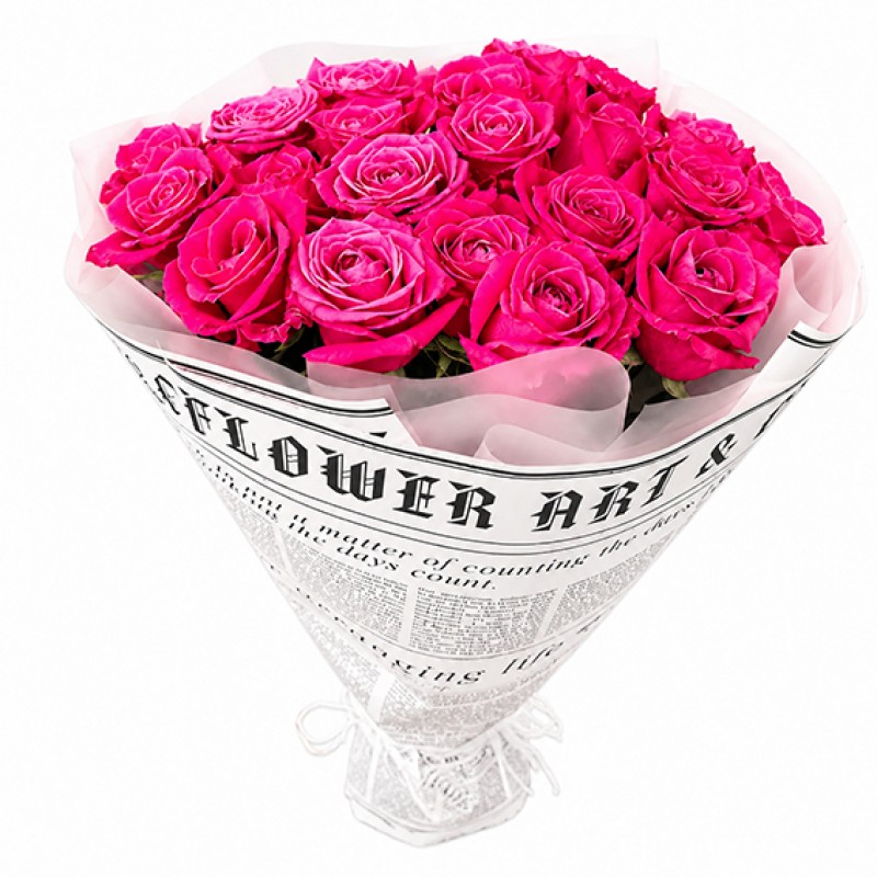 Bouquet of pink roses