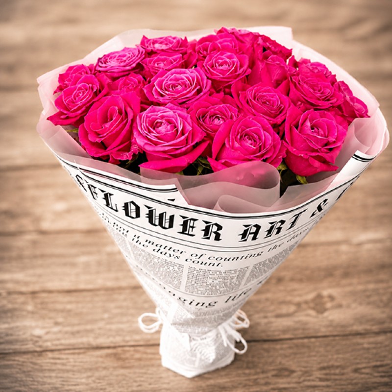 Bouquet of pink roses