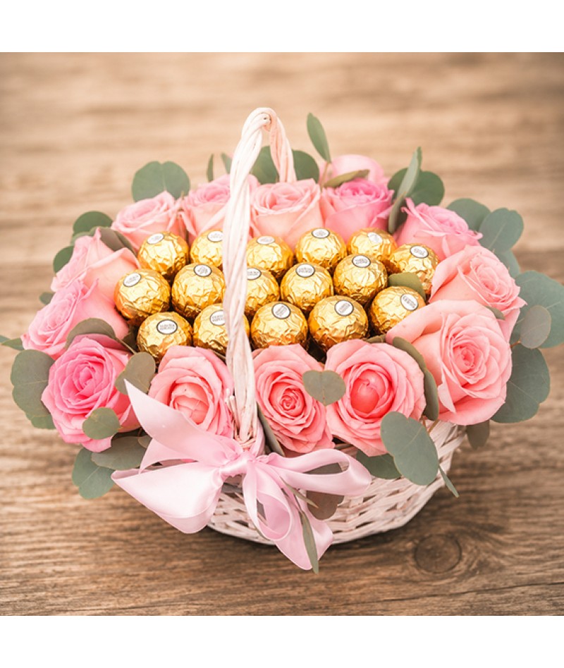 Roses and Ferrero Rocher