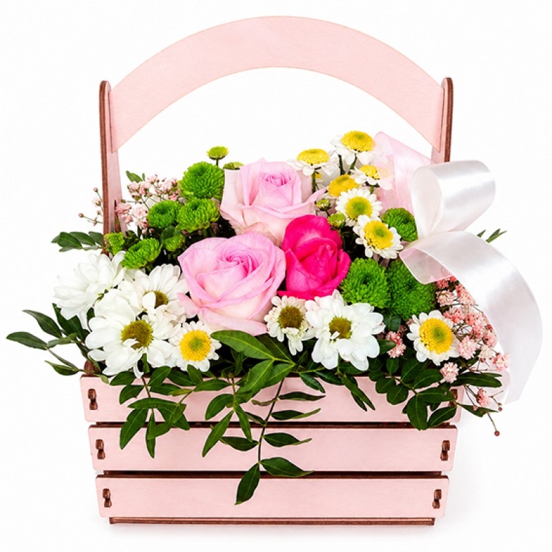 Pink basket